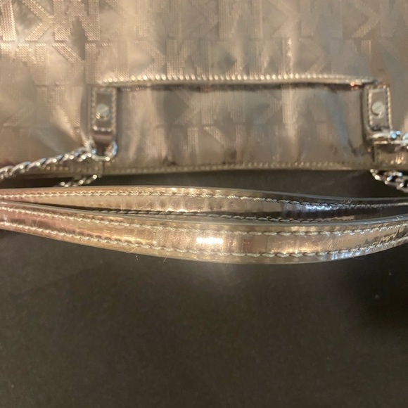 {Michael Kors} Rose Gold Mirror Jet Set Tote - Picture 7 of 7